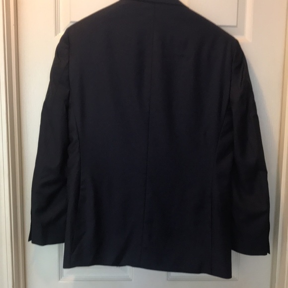 NWOT Mens sport coat by Jos A Bank. 1905 Collection. Navy blue size 38 short - Picture 10 of 14